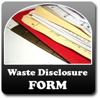 Waste Disclosure Form